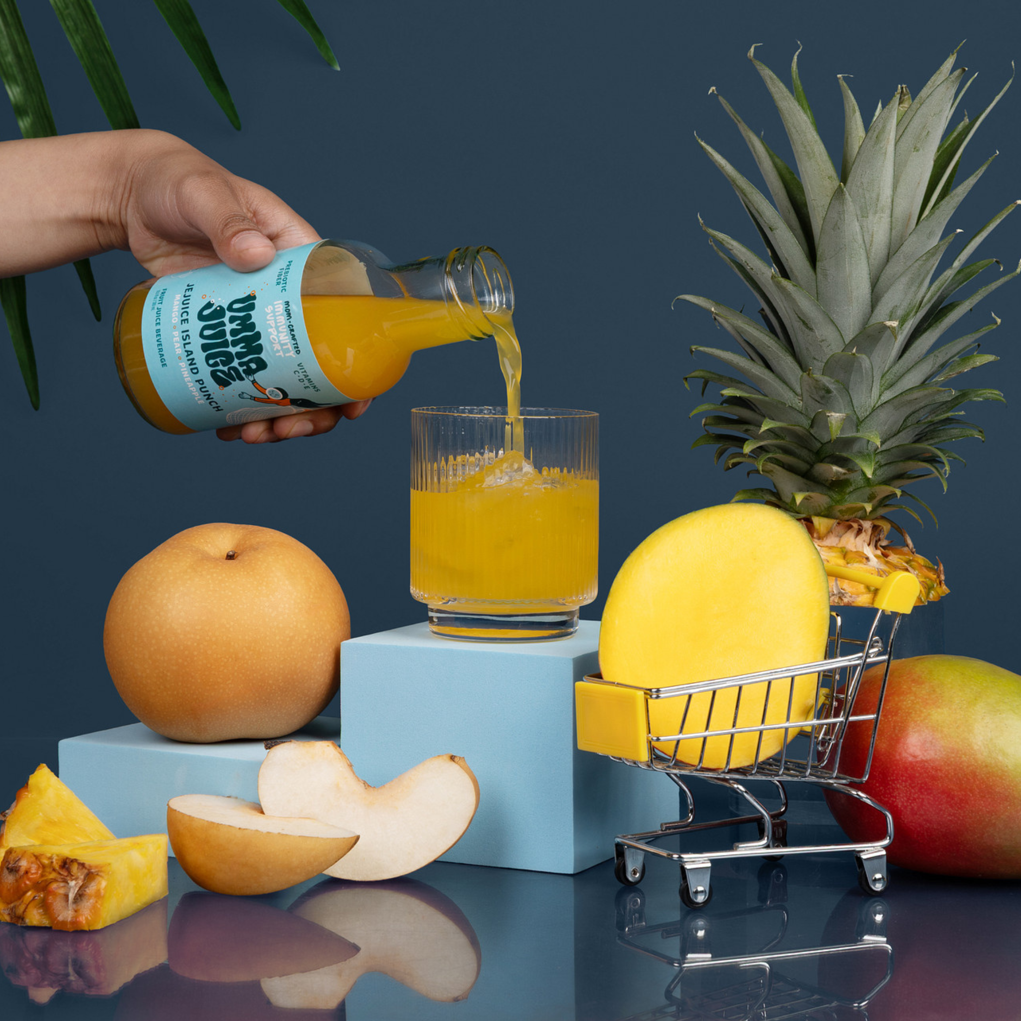 Jejuice Island Punch Juice - Mango, Pineapple, Pear (12-Pack)