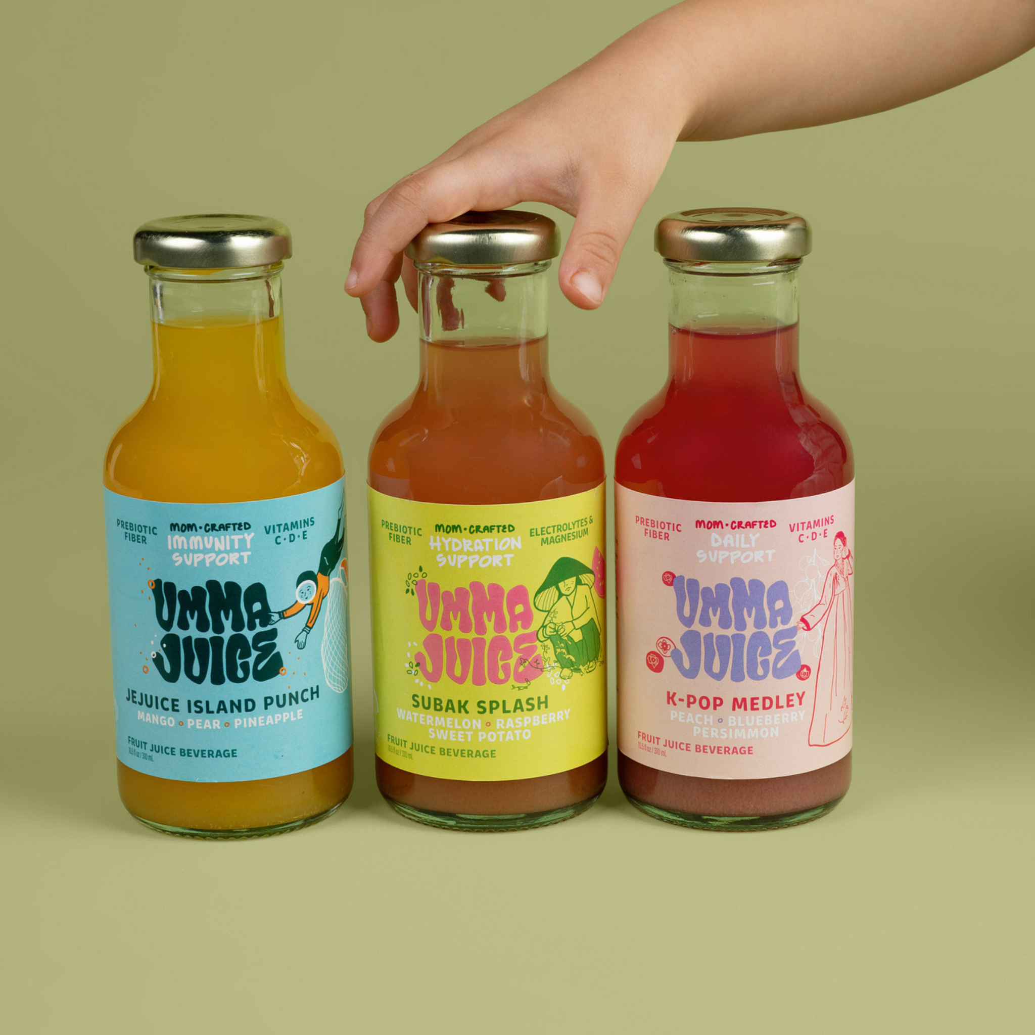 Umma Juice Variety Pack (12-Pack) - 3 Flavors