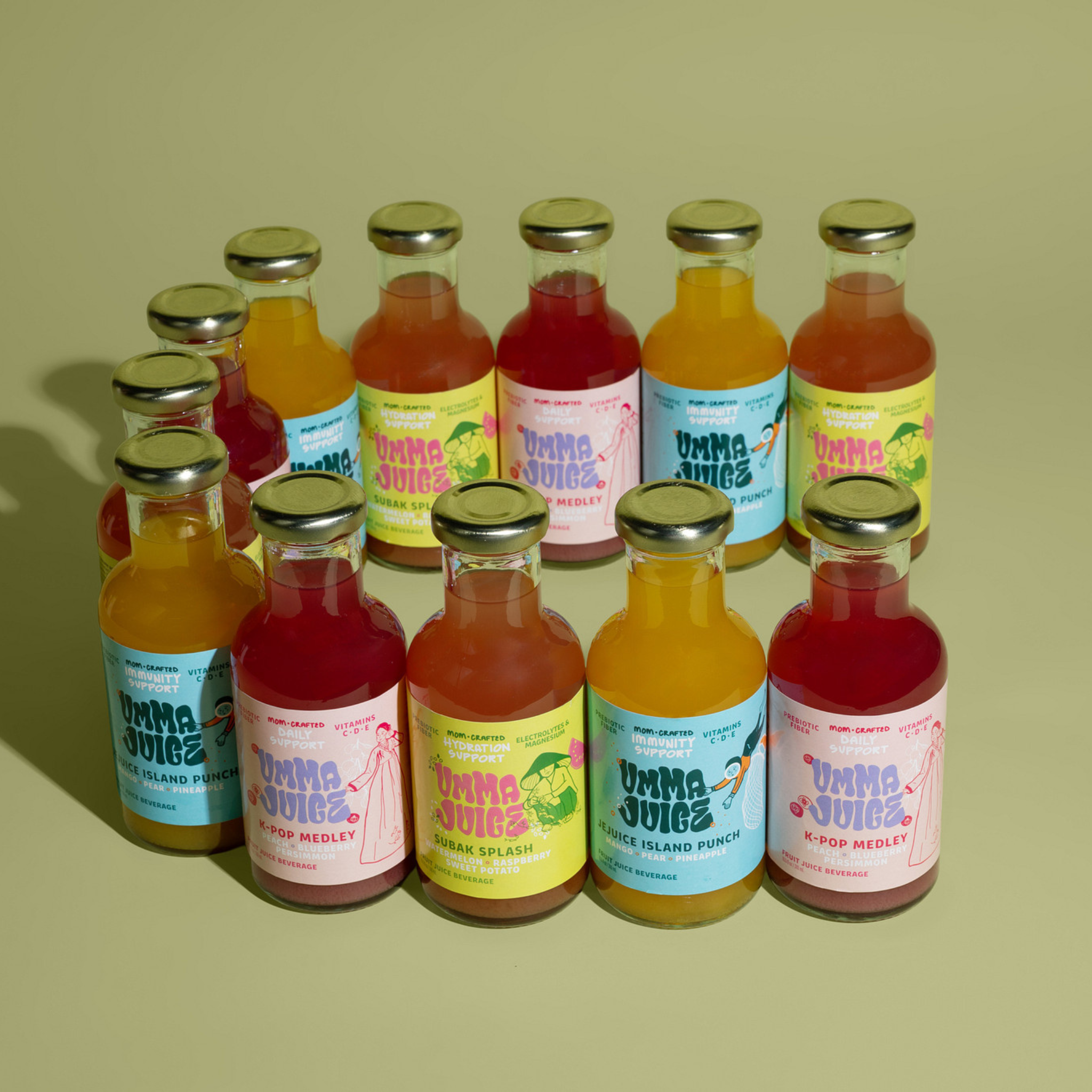 Umma Juice Variety Pack (12-Pack) - 3 Flavors
