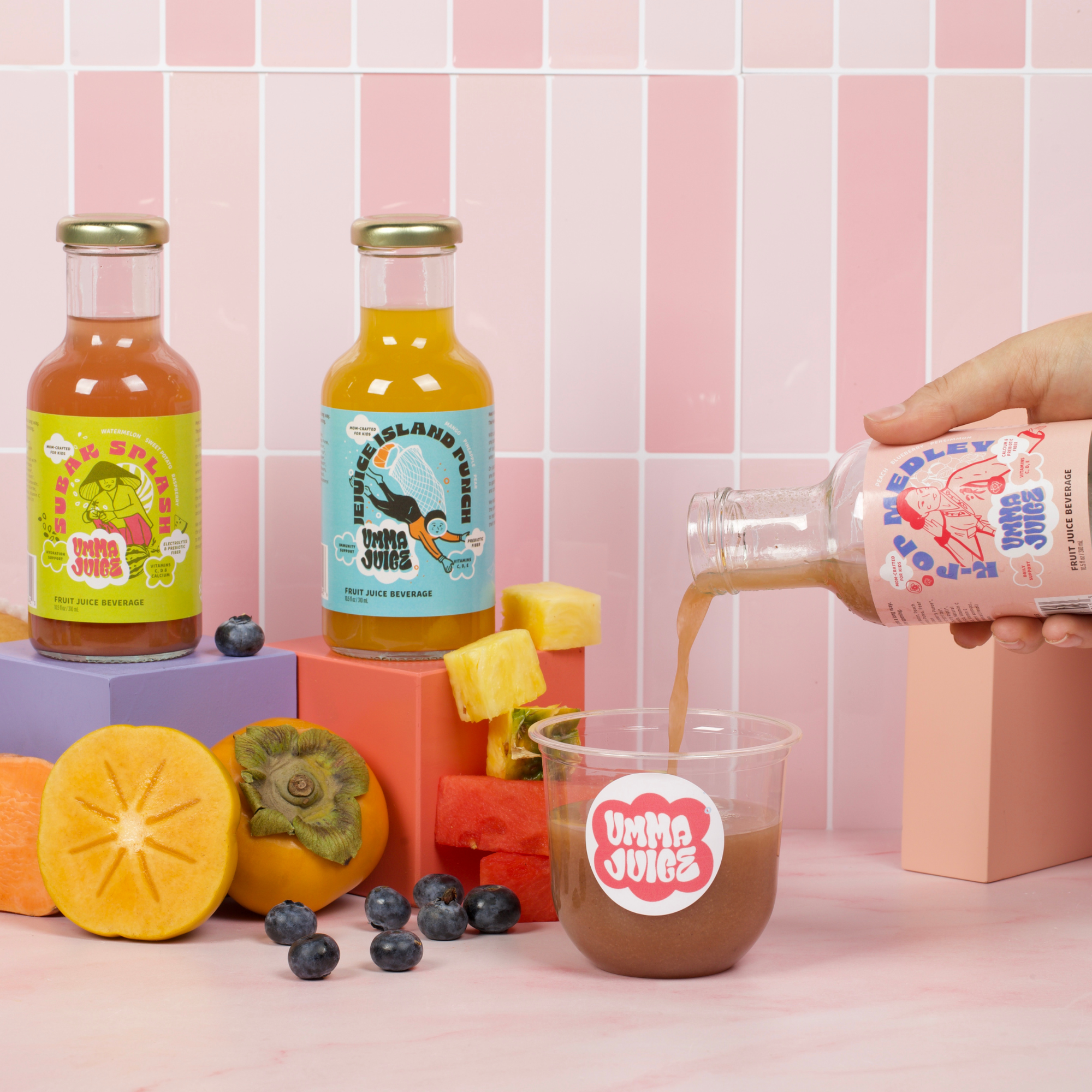 Umma Juice Variety Pack (12-Pack) - 3 Flavors