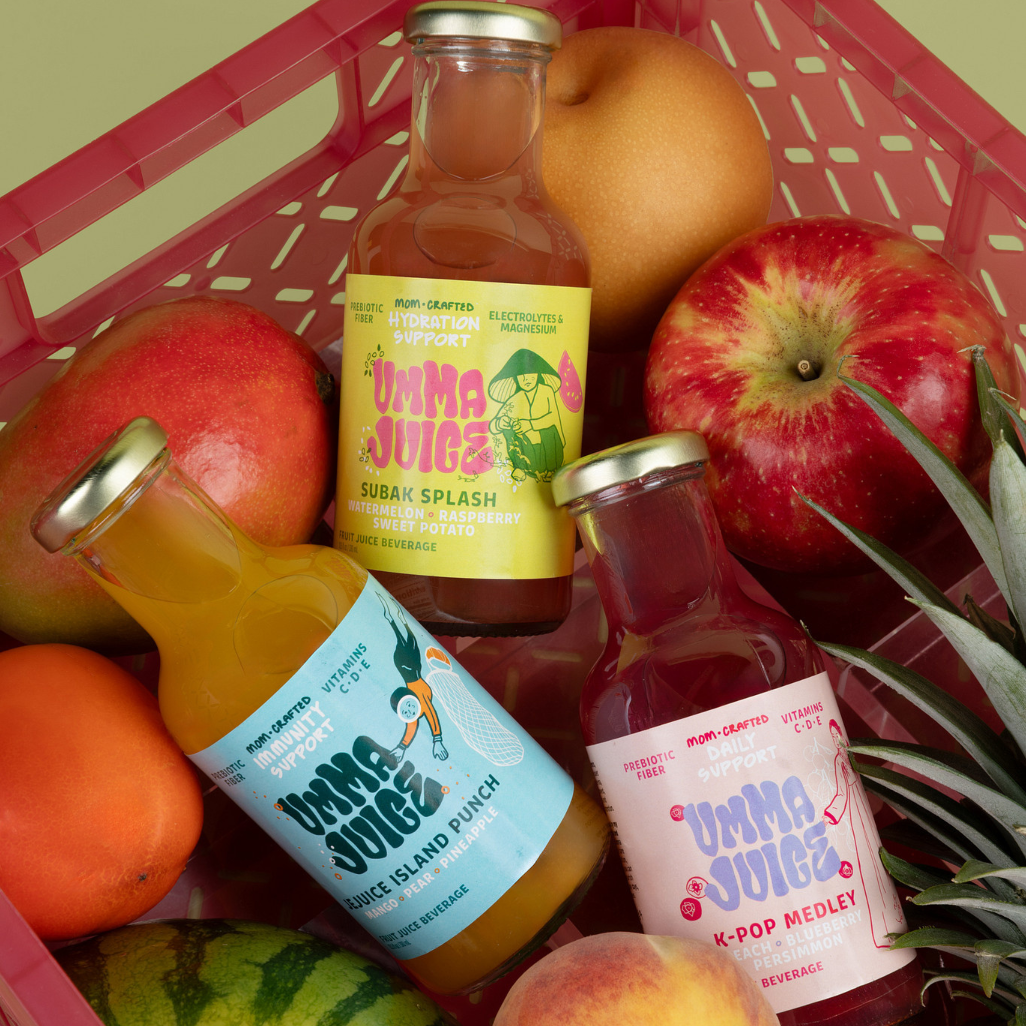 Umma Juice Variety Pack (12-Pack) - 3 Flavors