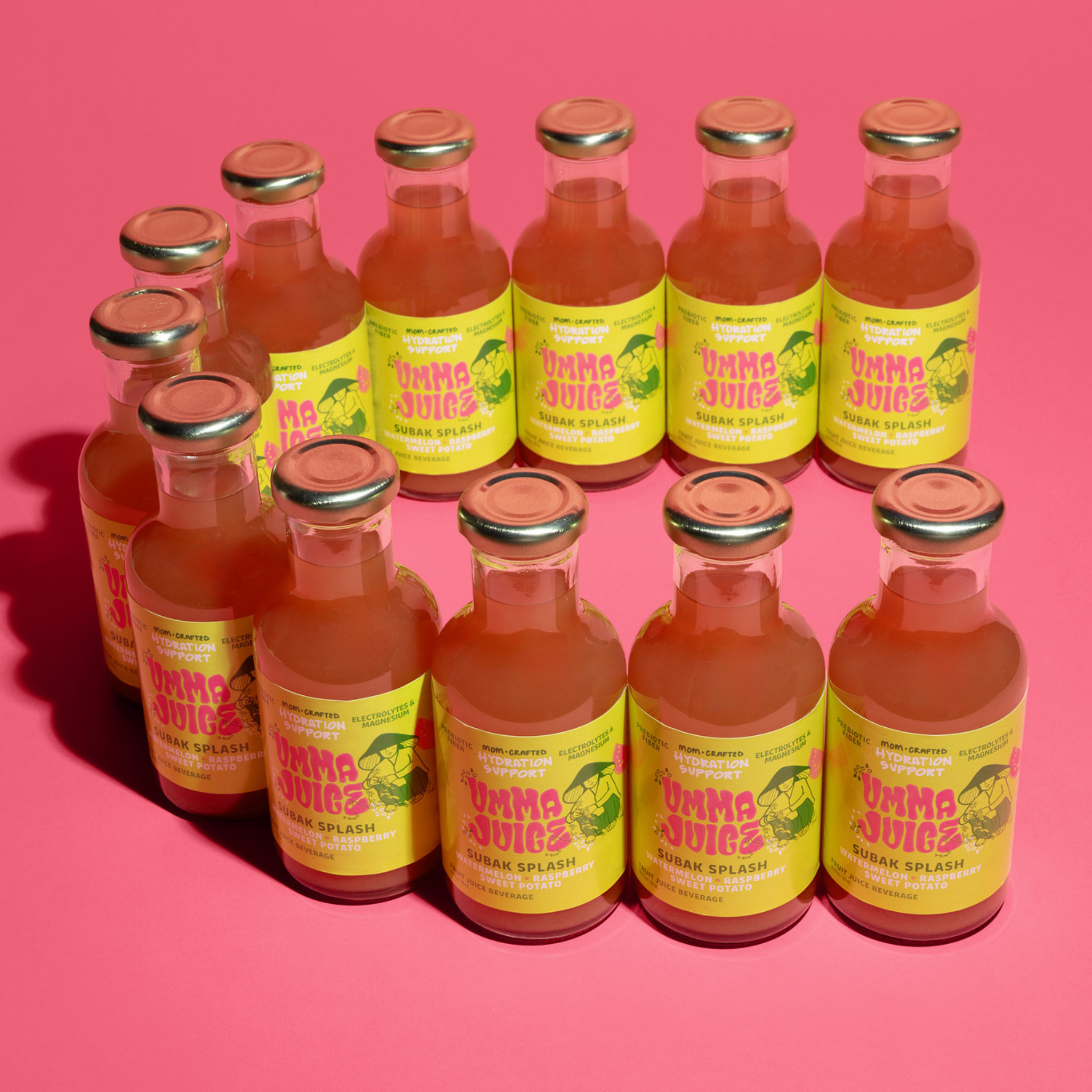 Subak Splash Watermelon Juice with Electrolytes + Magnesium (12-Pack)